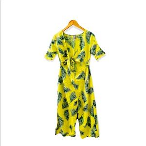 ASOS Vacations tropical Jumpsuit Linen